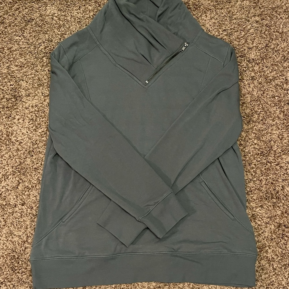 Greenish blue long sleeve blouse from maurices